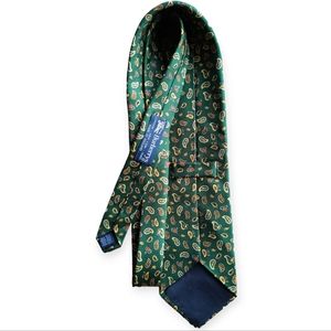 Burberrys Green Paisley Men's Tie